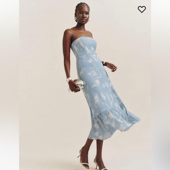 Reformation Arta Midi Dress, Size 4 NWT - Picture 1 of 8